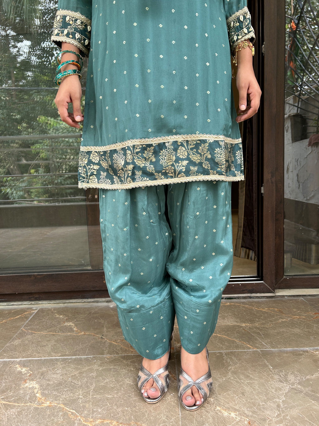 Silk Farshi Suit Set